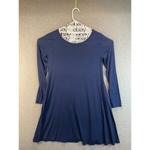 Himone Women's  Long Sleeve Shirt Dress Medium